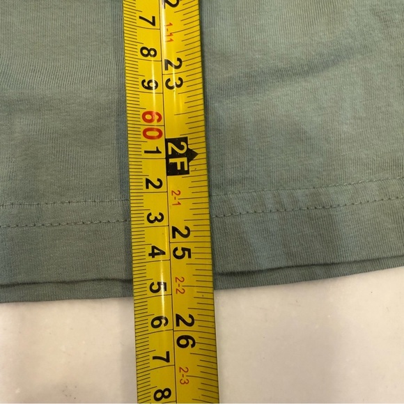 Kappa Men’s Logo Bant Tee Shirt Green W/ Ivory Logo Sz Medium - Picture 8 of 9